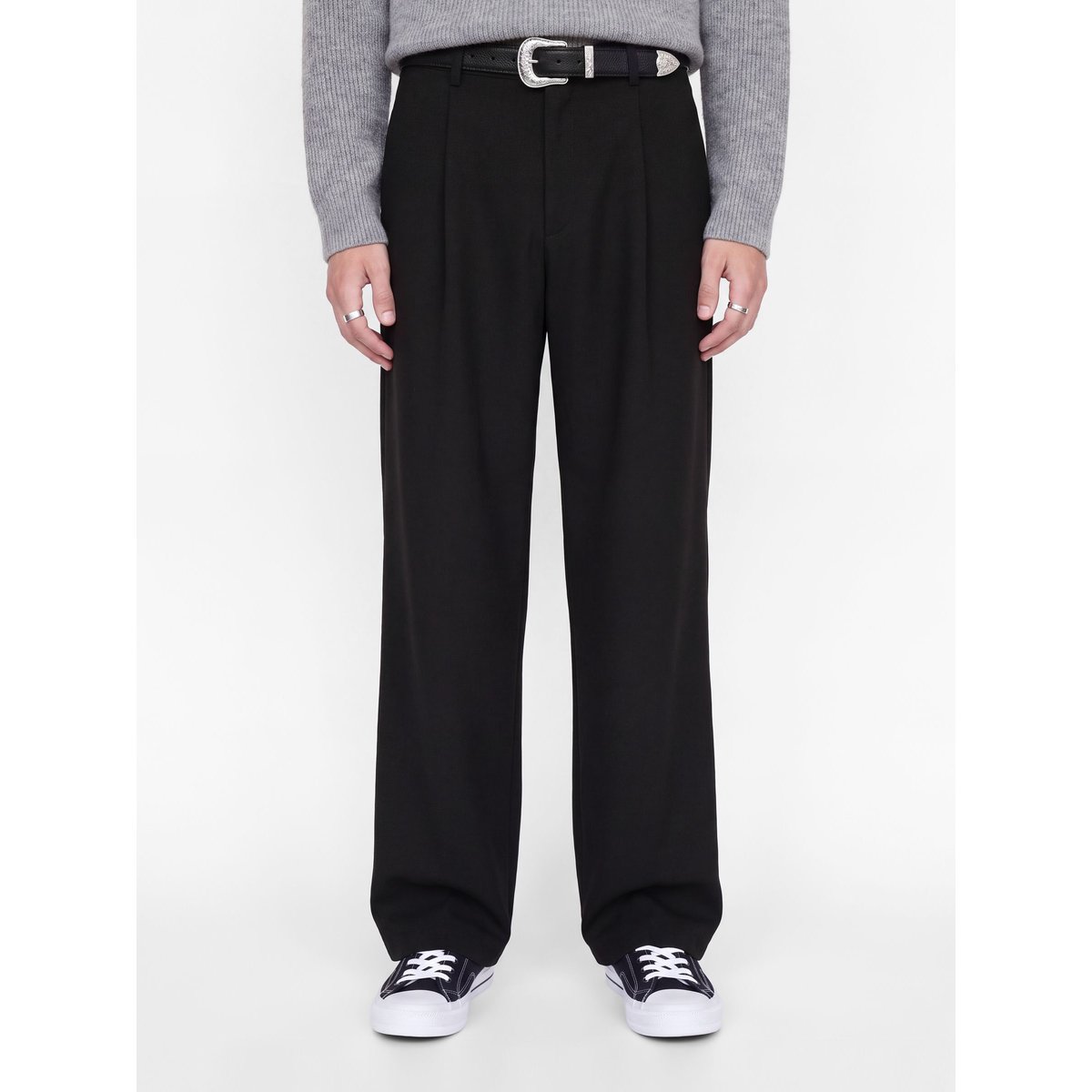 Pantalon Chino black 1, JACK & JONES
