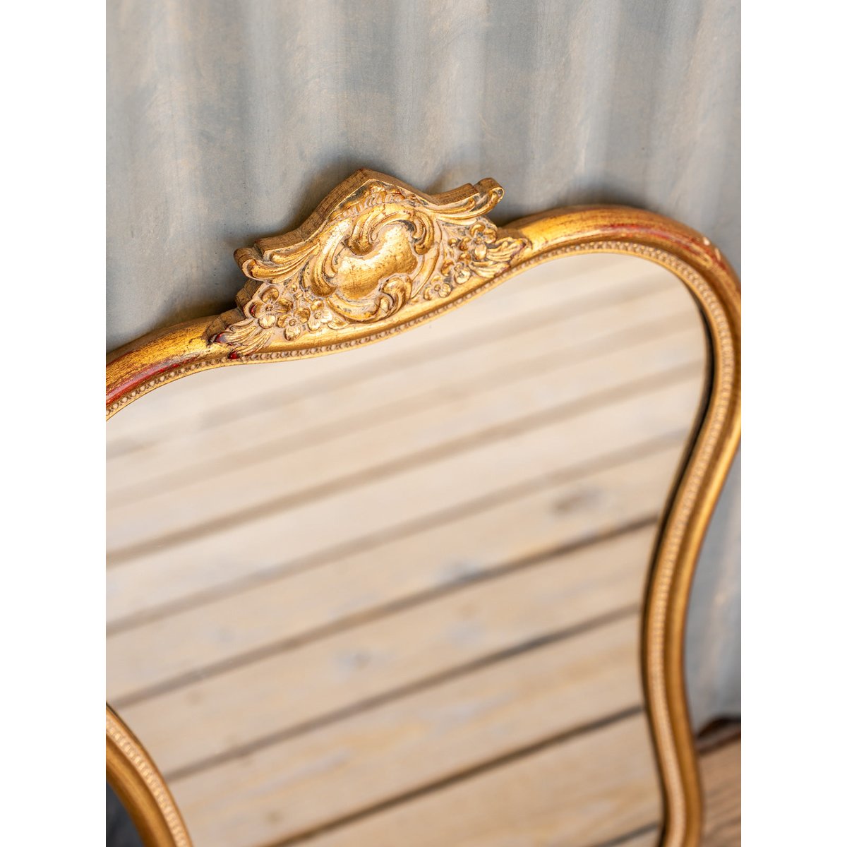Miroir doré Georges N°1325 - Bon état doré, DEBONGOUT