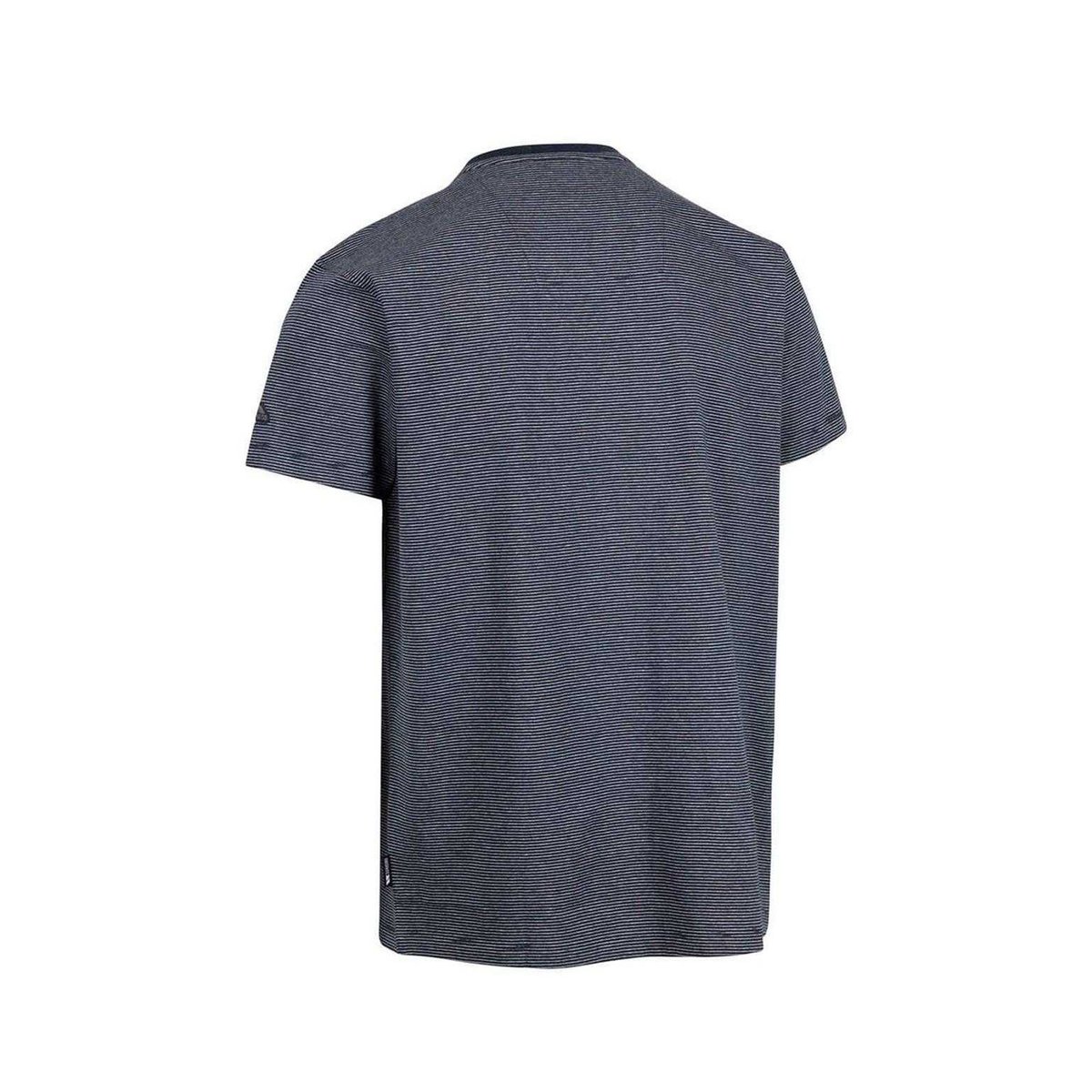 T-shirt manches courtes motif/style à rayures bleu marine, TRESPASS