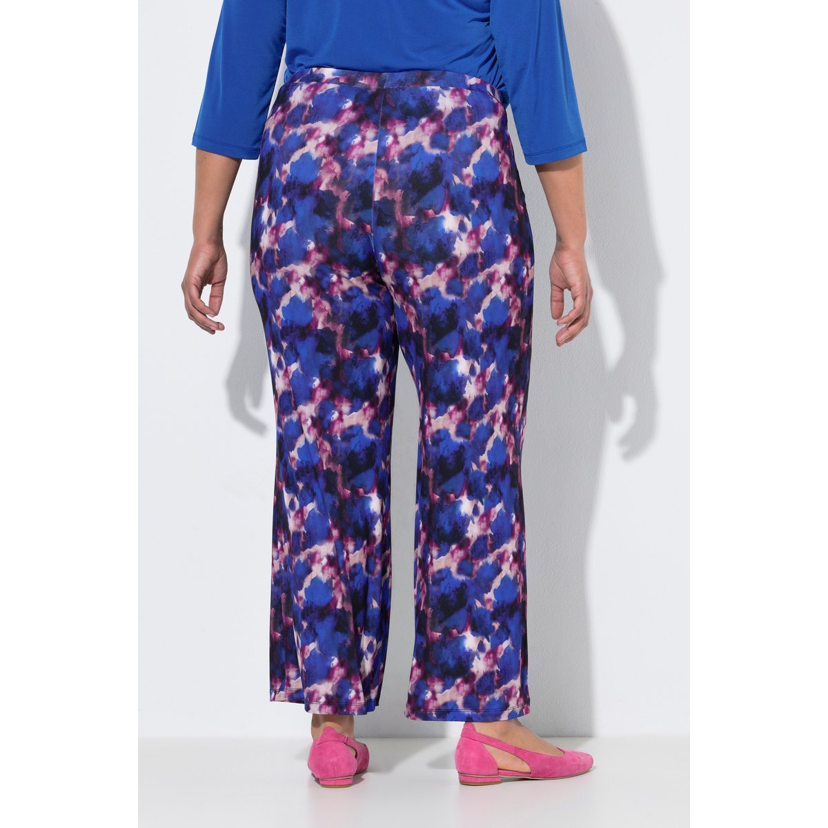 Pantalon en jersey noir, ULLA POPKEN