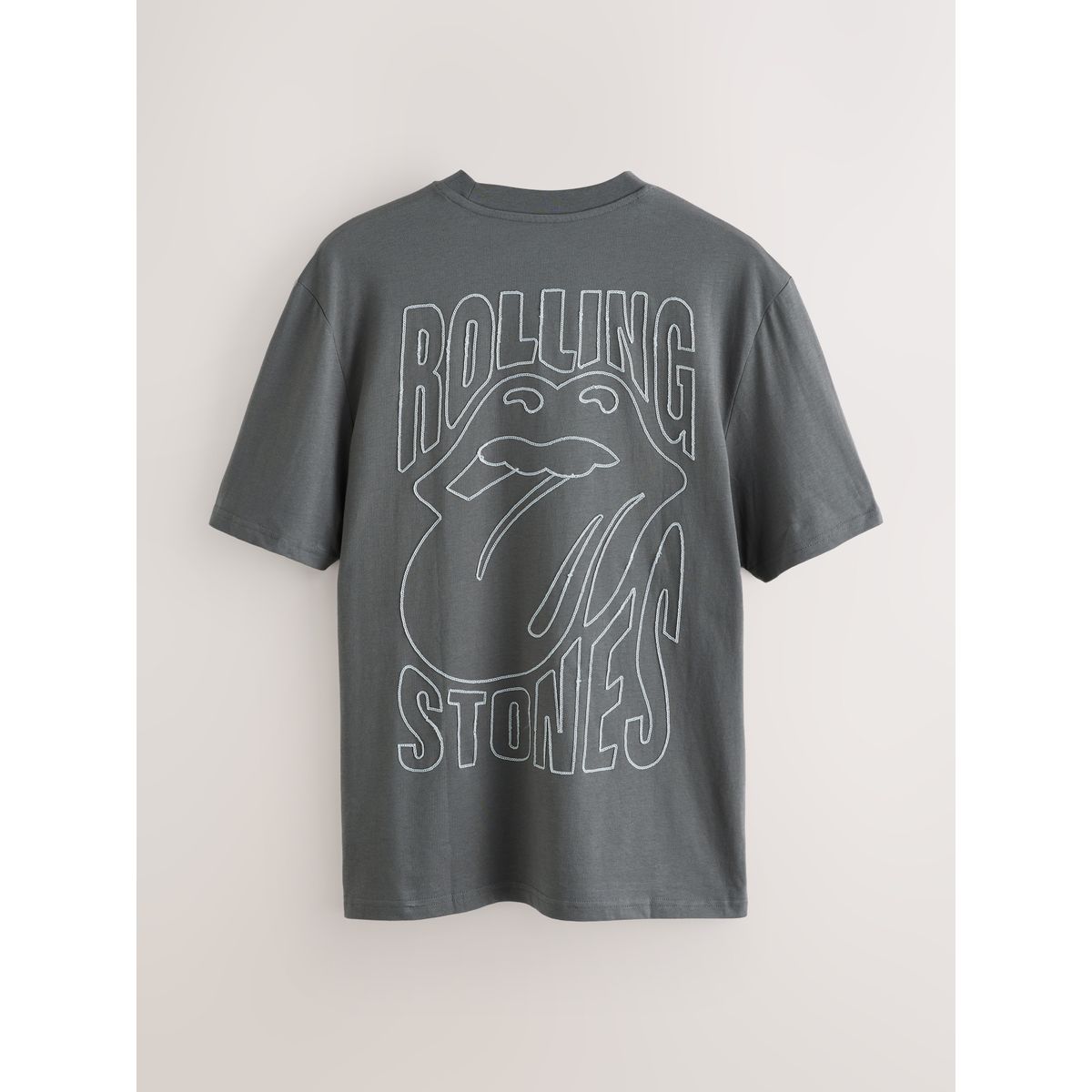 Pyjama à manches courtes the rolling stones gris/rouge, NEXT