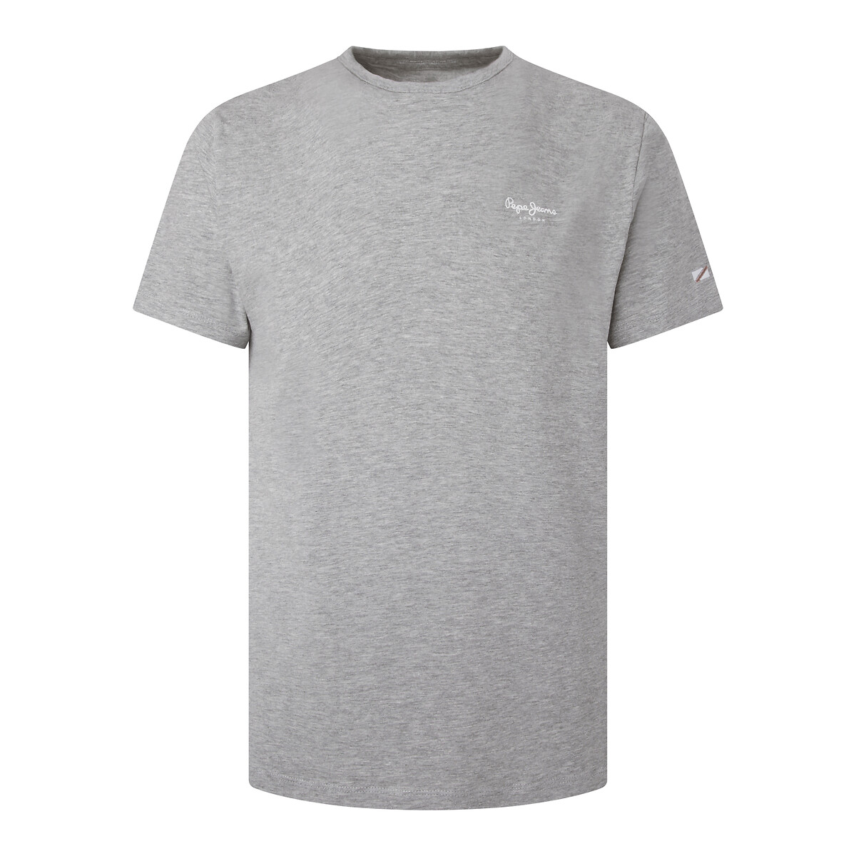 T-shirt col rond stretch Original Basic gris, PEPE JEANS