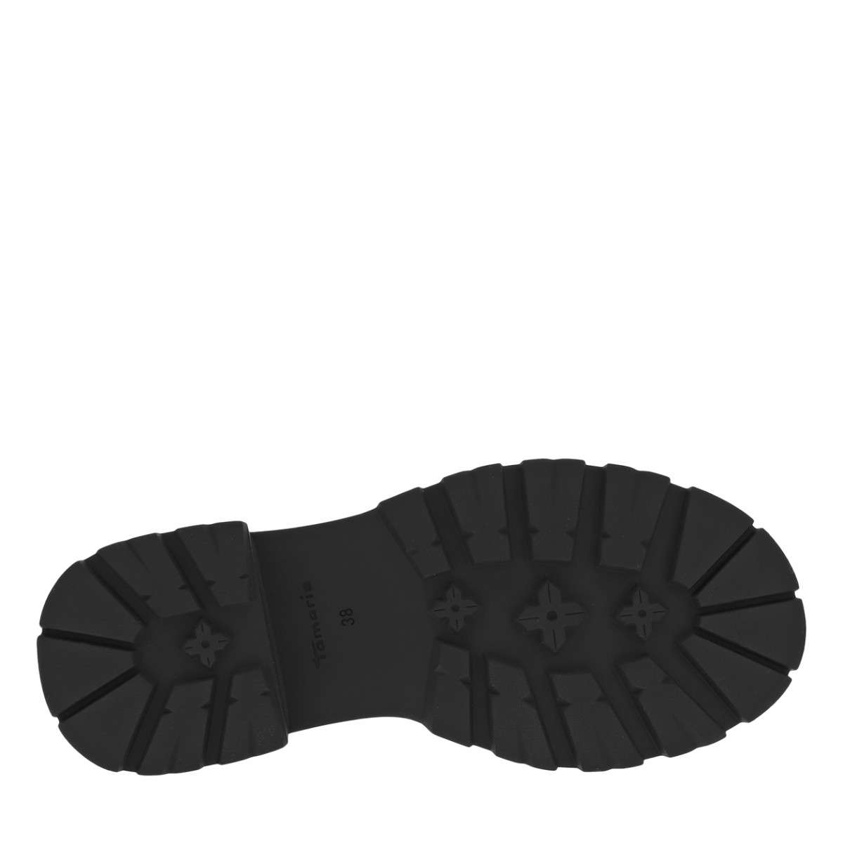 Bottine plate noir, TAMARIS