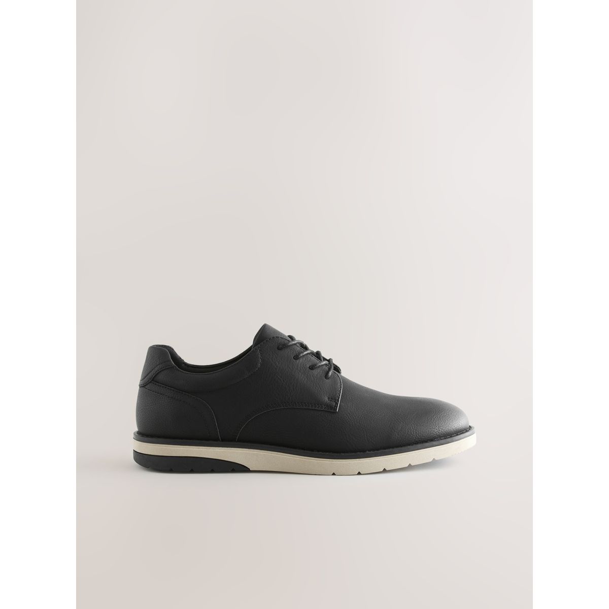 Chaussures derby compensées noir, NEXT