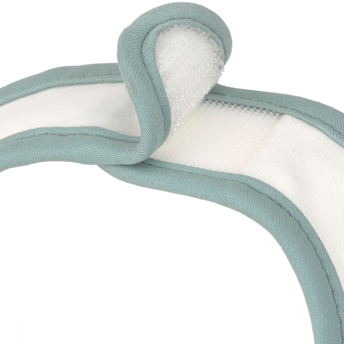 Lot de 5 bavoirs vert, marron, blanc, LASSIG