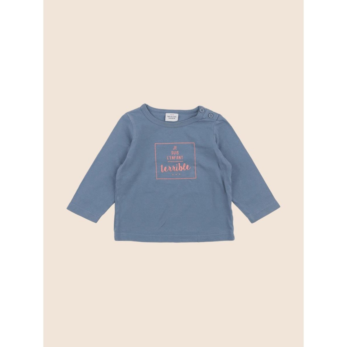 Tee-shirt - Très bon état bleu, TAPE A L'OEIL