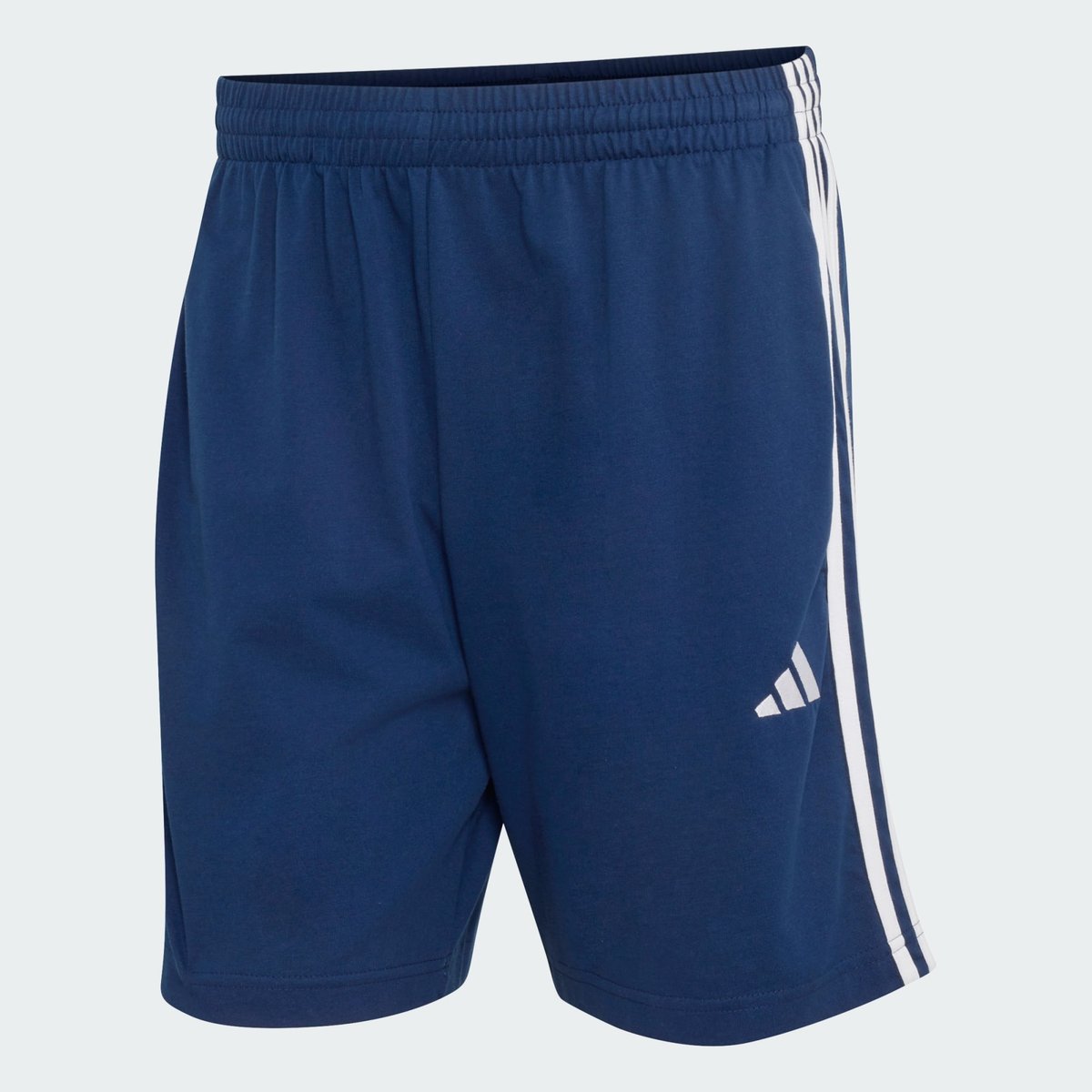 Short Jersey 3 Bandes Essentials Short Jersey 3 Bandes Essentials team navy blue 2 / white, ADIDAS SPORTSWEAR