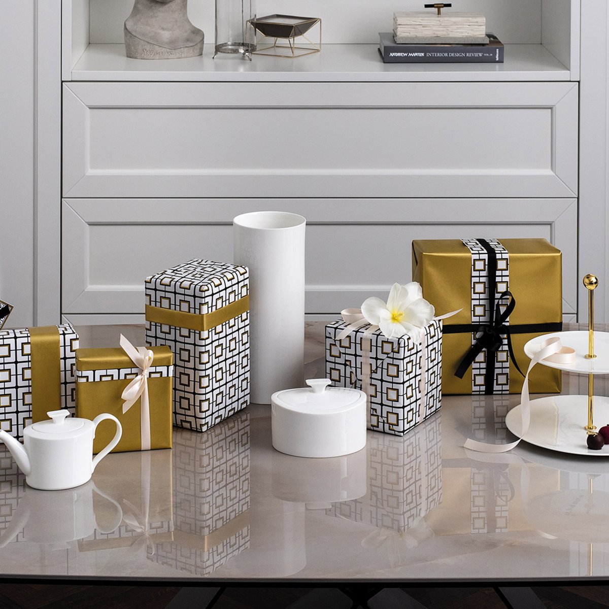 Vase METROCHIC blanc, VILLEROY & BOCH SIGNATURE