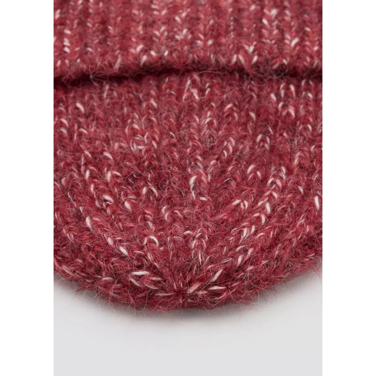 Bonnet jaspé maille rouge, MANGO KIDS