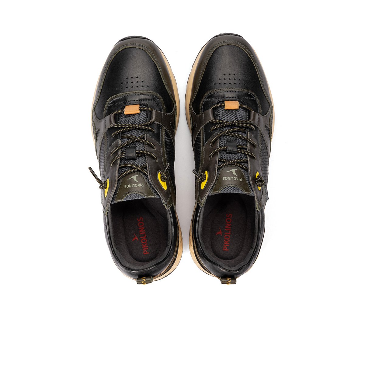 Baskets cuir Aranda black, PIKOLINOS