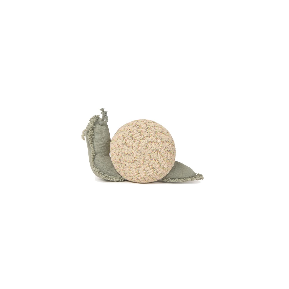 Escargot panier BACK TO SCHOOL vert clair, miel, gris, nude vintage, lin, naturel, bleu vintage, sauge bleue, LORENA CANALS