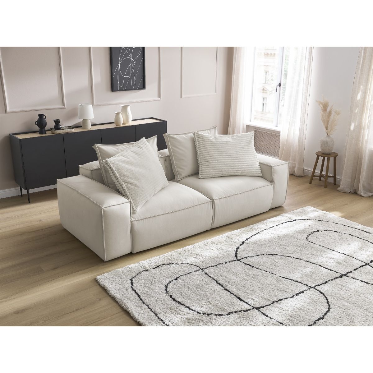 Comment nettoyer un canapé en cuir blanc ?
