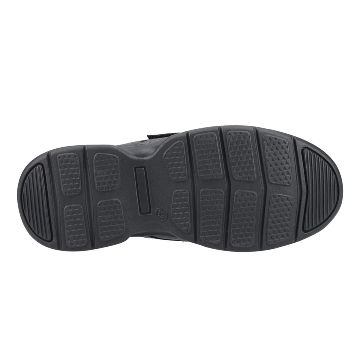 Chaussures plates HECTOR noir, HUSH PUPPIES