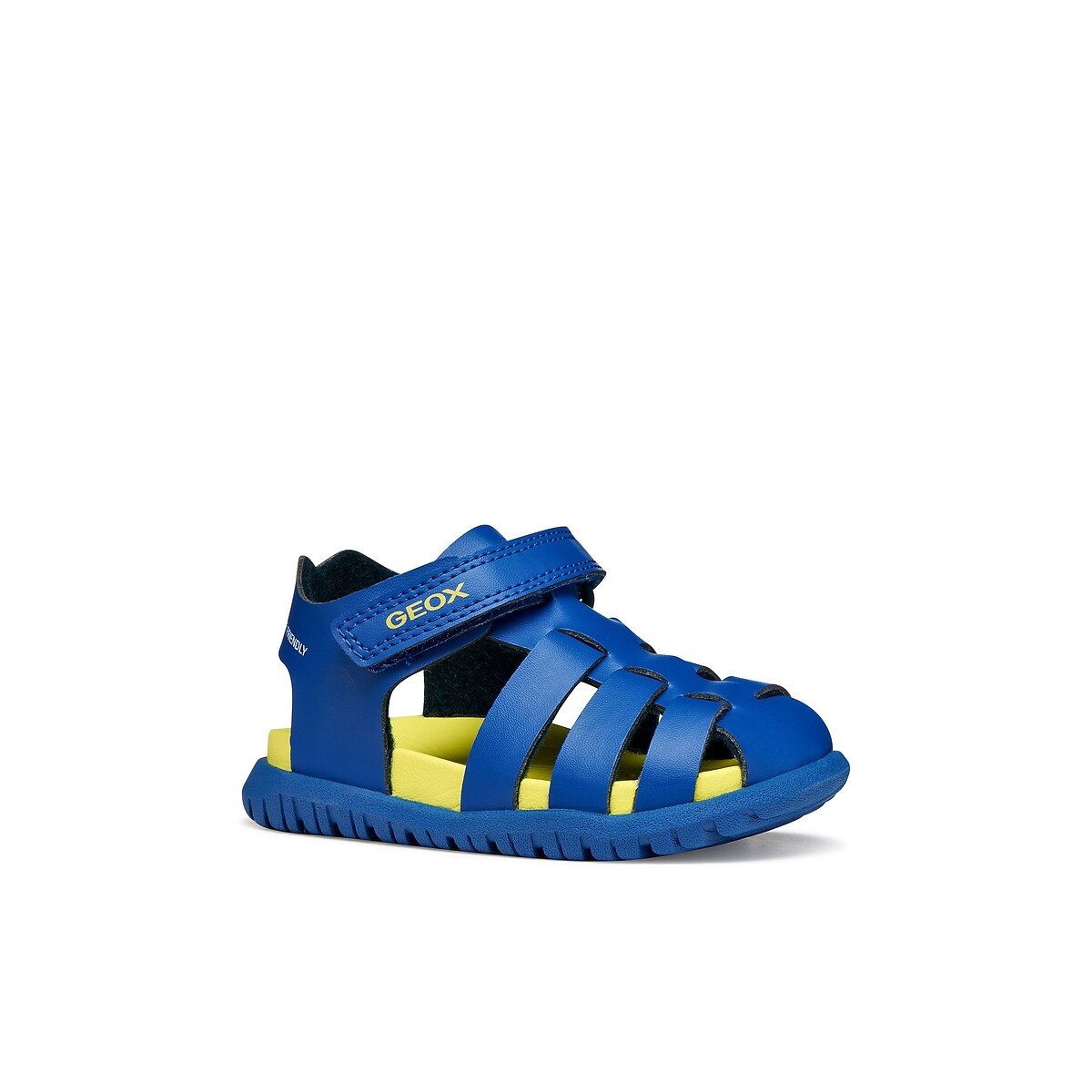 Sandales fermées FUSBETTO, water-friendly bleu/jaune, GEOX