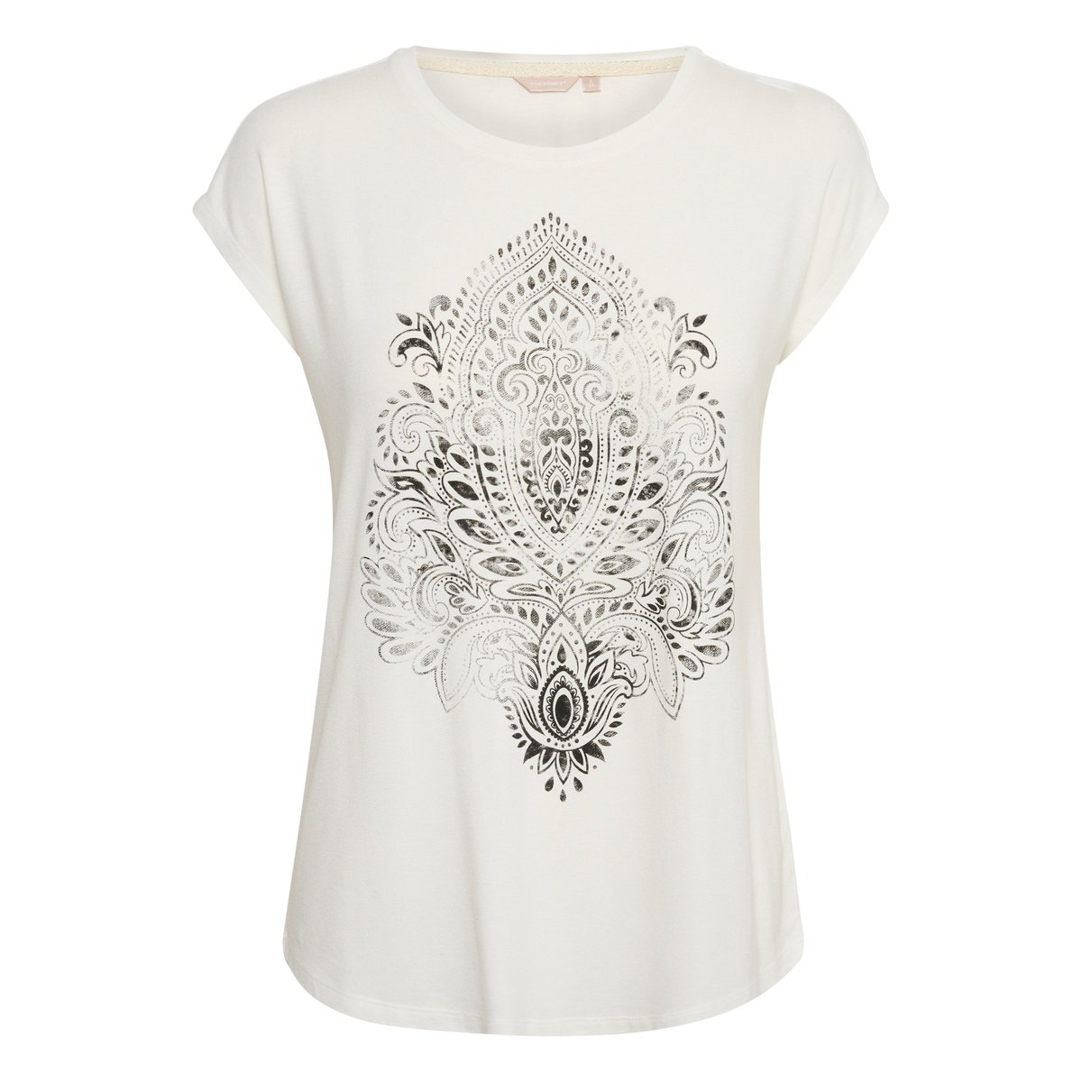 T-shirt à manches courtes blanc chalk, KAFFE