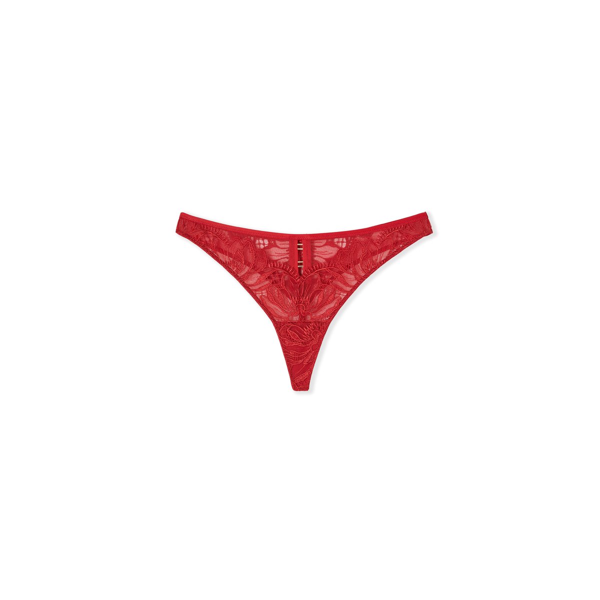 String en guipure WILD NIGHT rouge, ETAM