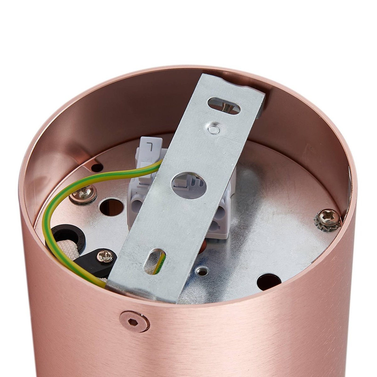 Projecteur, spot en aluminium moderne cuivre, ARCCHIO