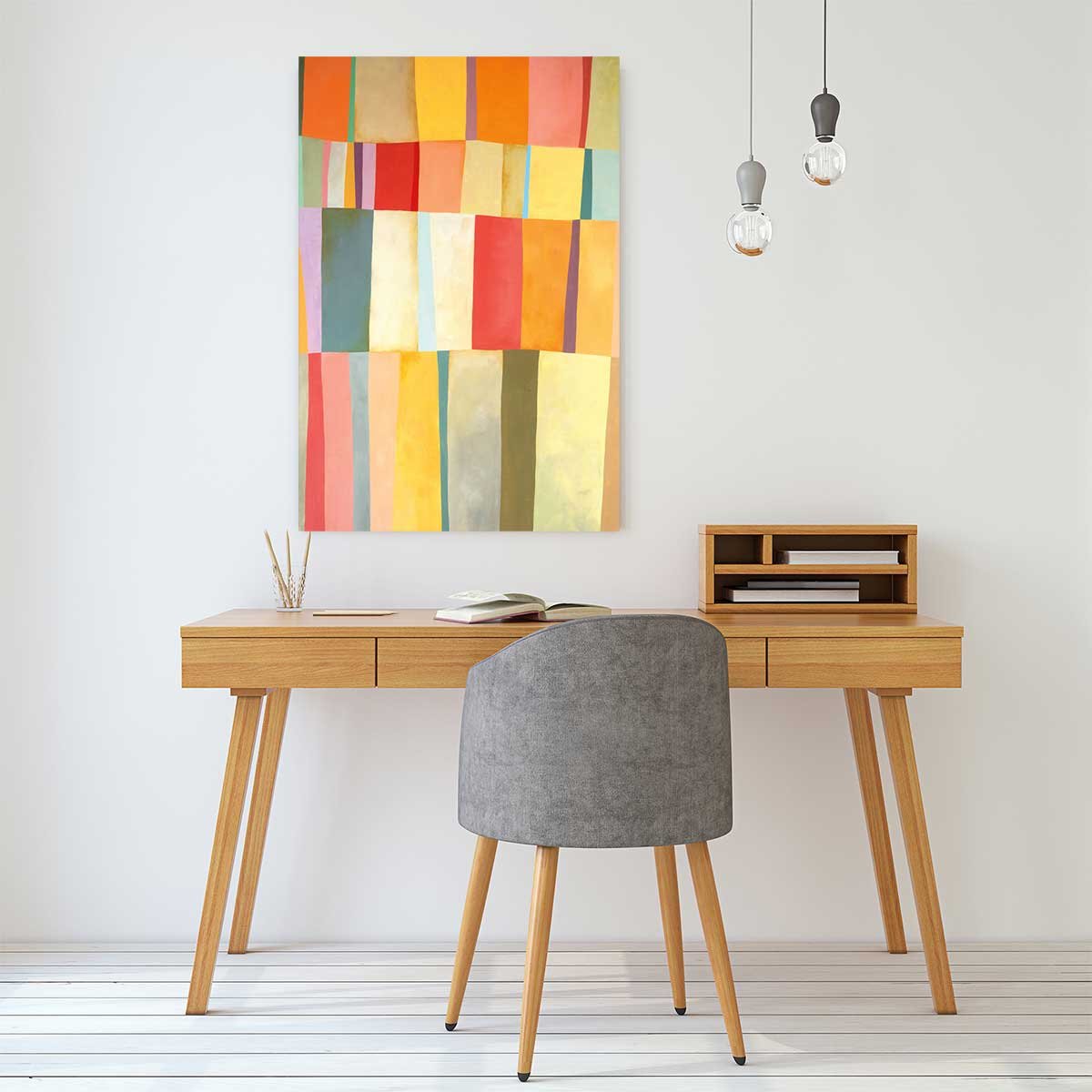 Tableau pattern color tableau alu dibond, HEXOA