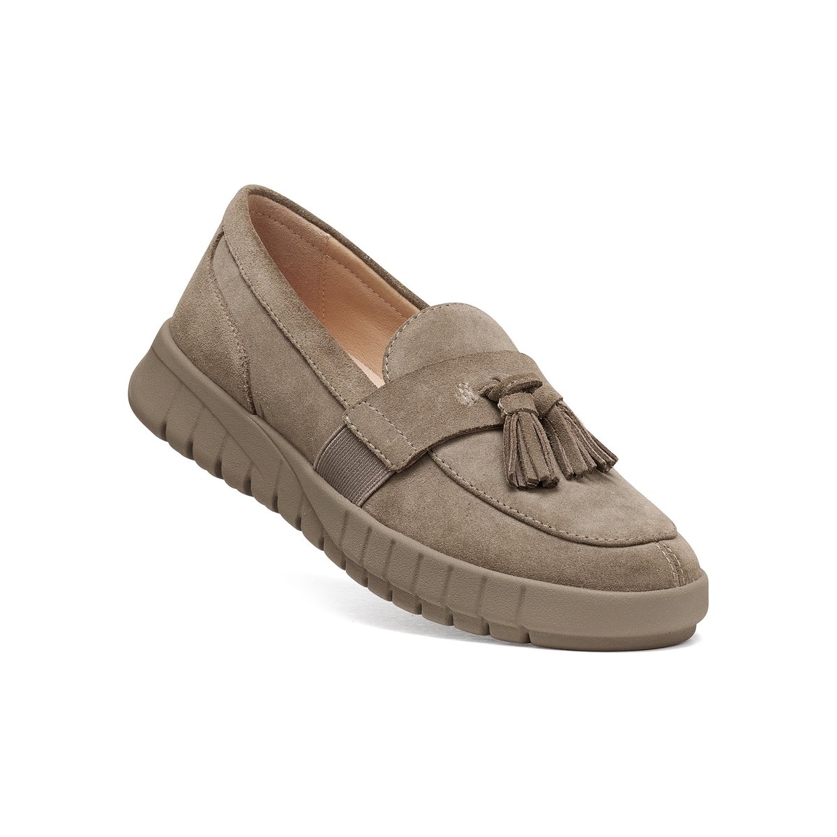 Mocassins  D FLEXTRIDE taupe, GEOX