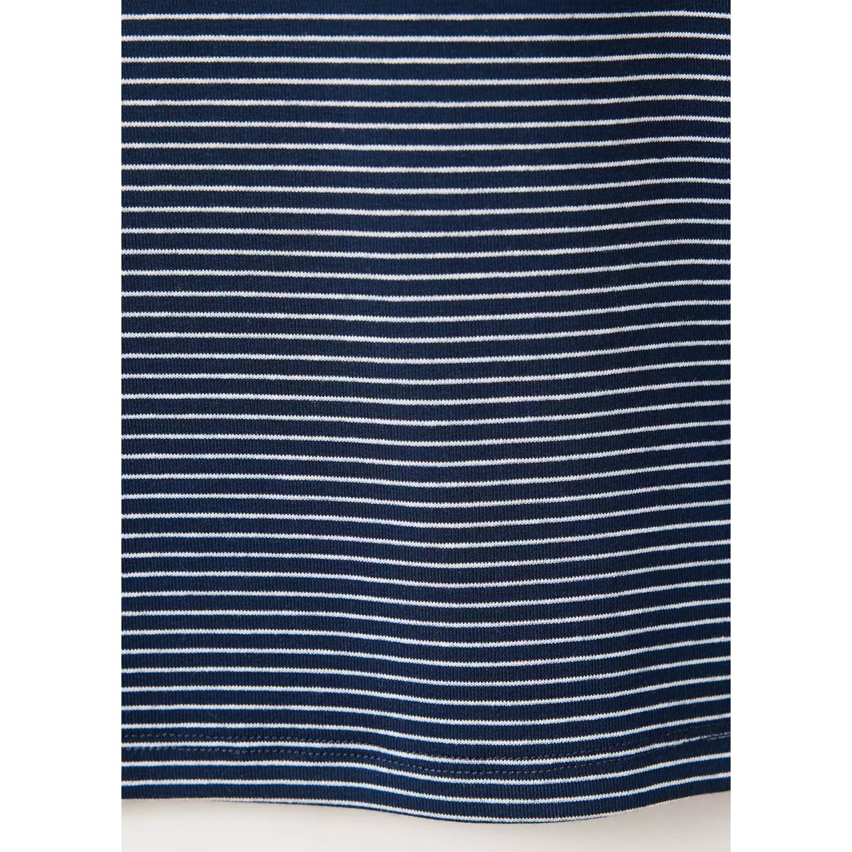 Pantalon de pyjama à rayures, taille ajustable bleu marine, MANGO