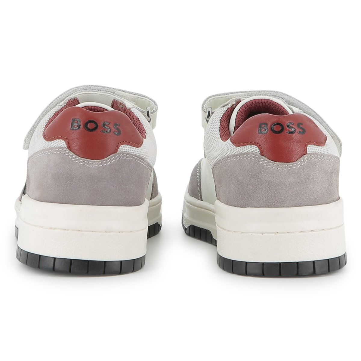 Baskets basses à lacets blanc, BOSS KIDSWEAR