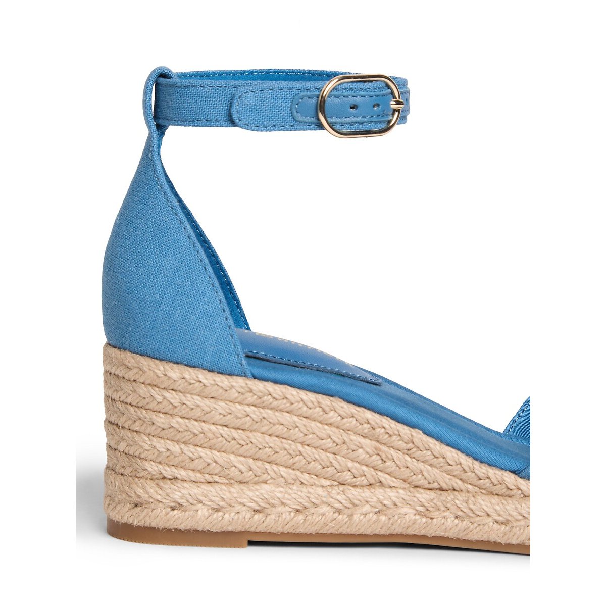Sandales croisées compensées bleu, TOMMY HILFIGER