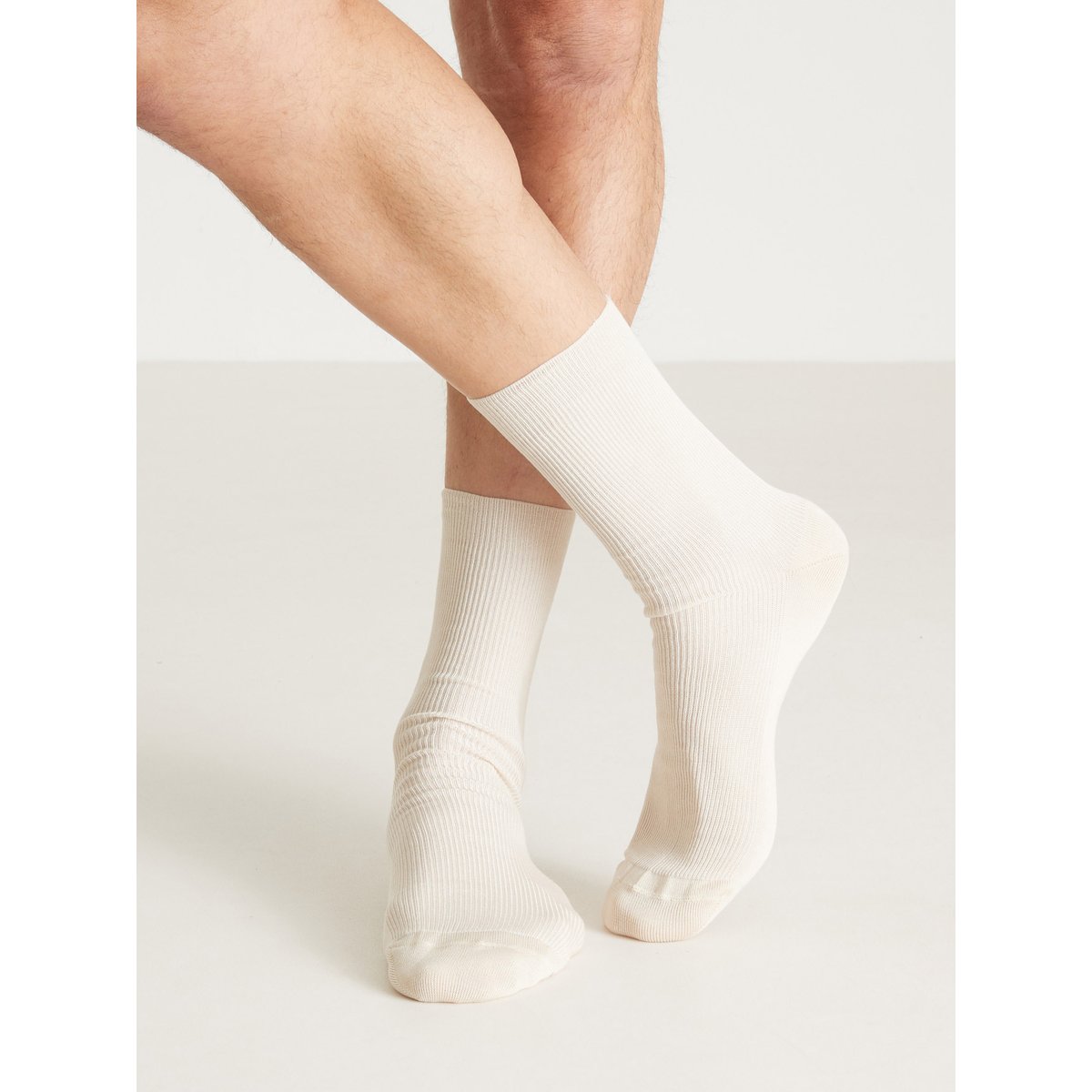 Lot mi-chaussettes pieds sensibles beige, DAXON