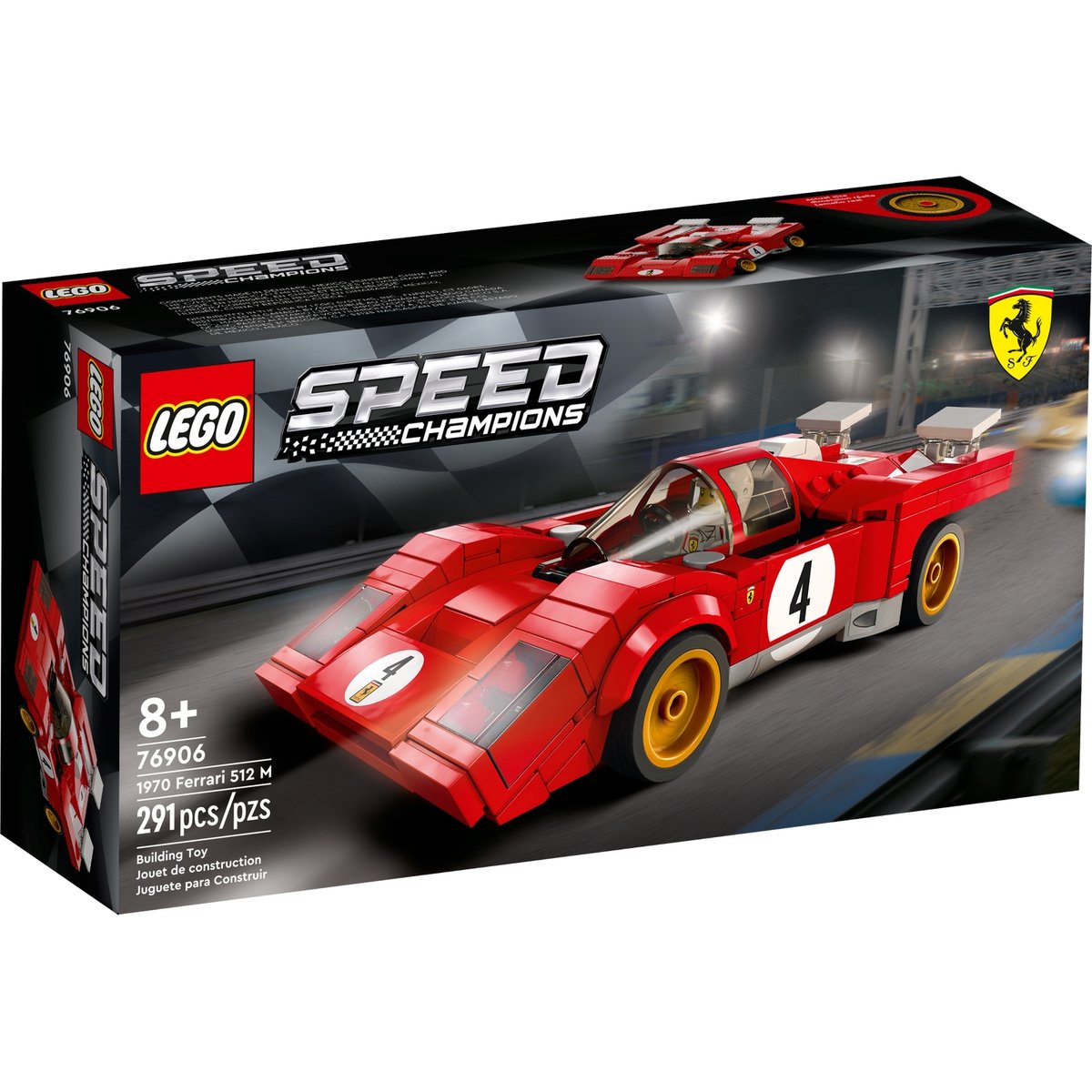 Speed Champions 1970 Ferrari 512 M multicolore, LEGO