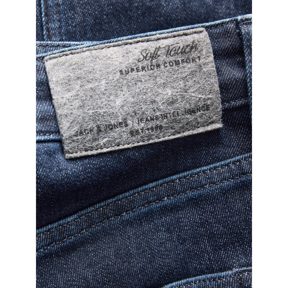 Jean Coupe Tapered blue denim 1, JACK & JONES