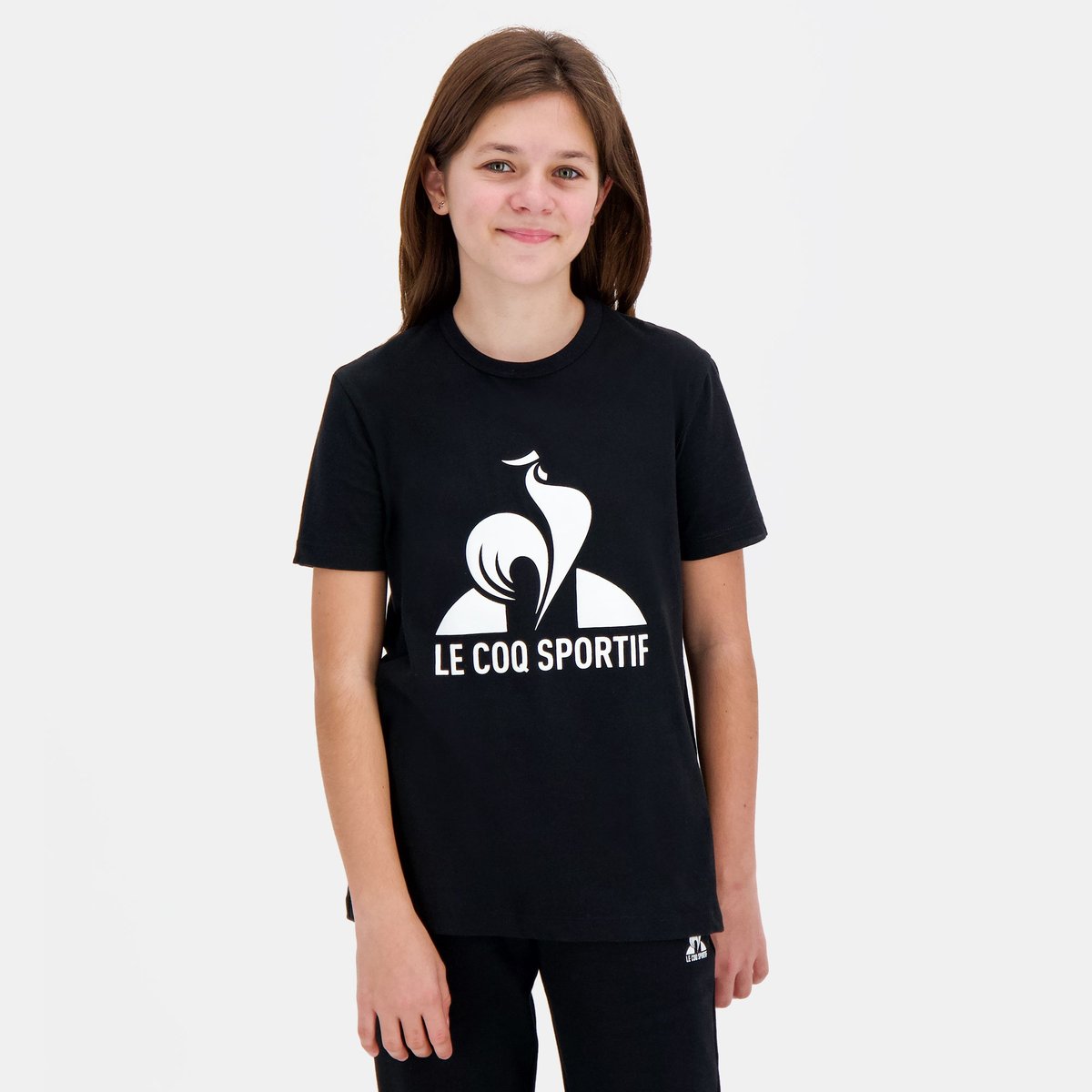 T-shirt Essentiels black, LE COQ SPORTIF