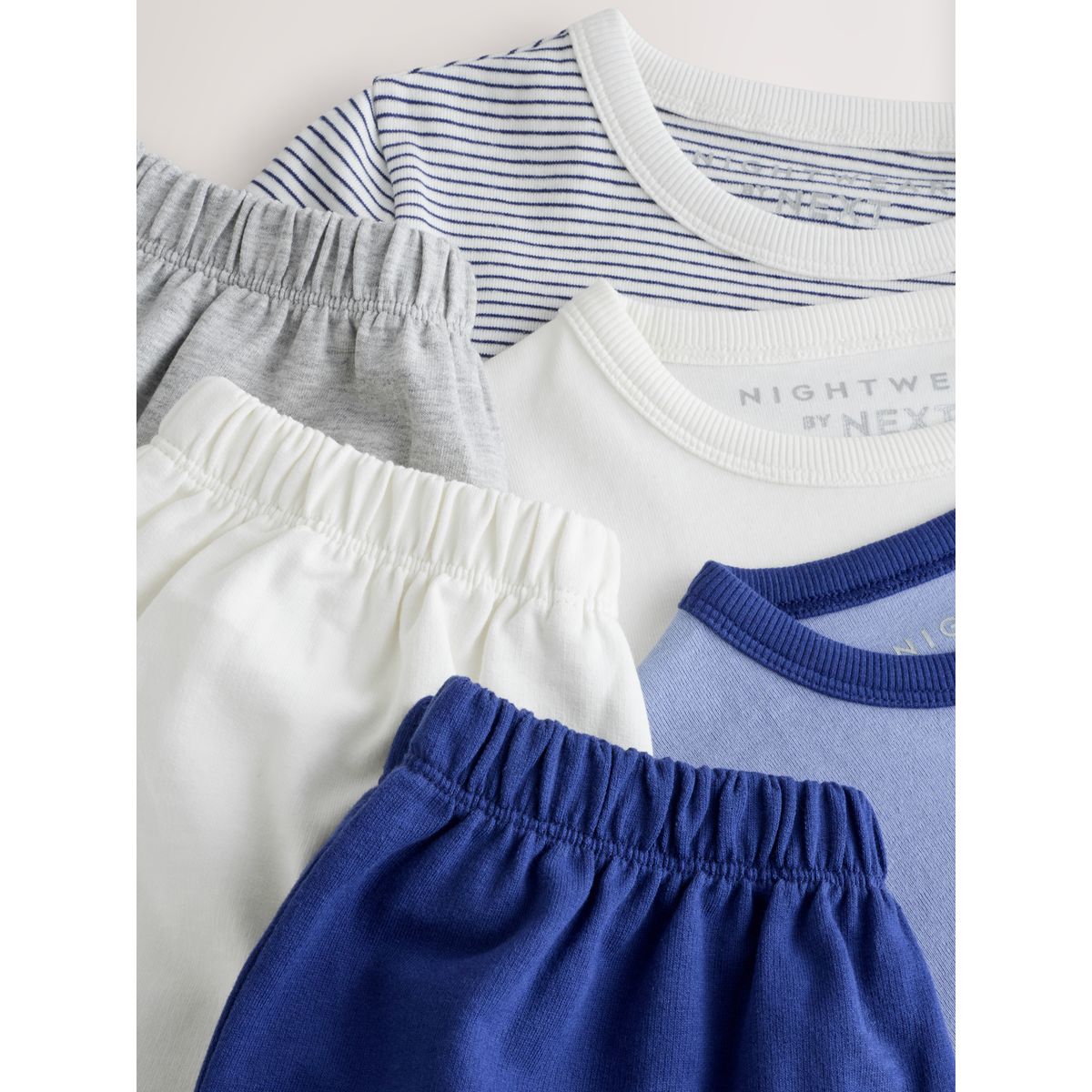 Pyjama short, lot de 3 bleu, NEXT