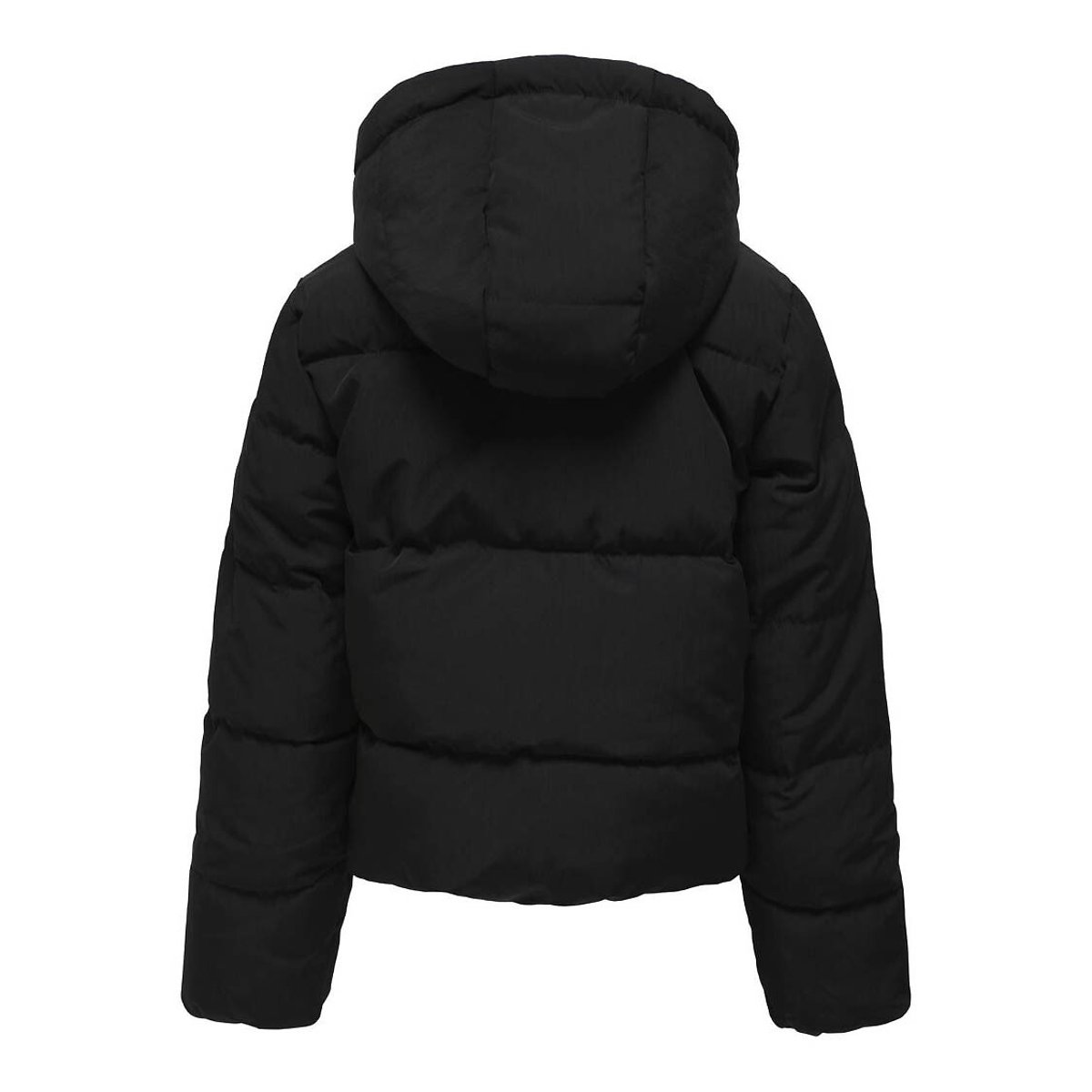 Hooded Padded Jacket black, KIDS ONLY