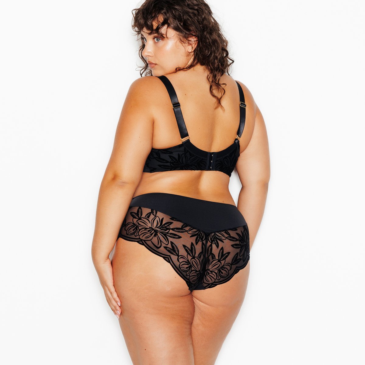 Shorty JOIE noir, ROUGEGORGE LINGERIE