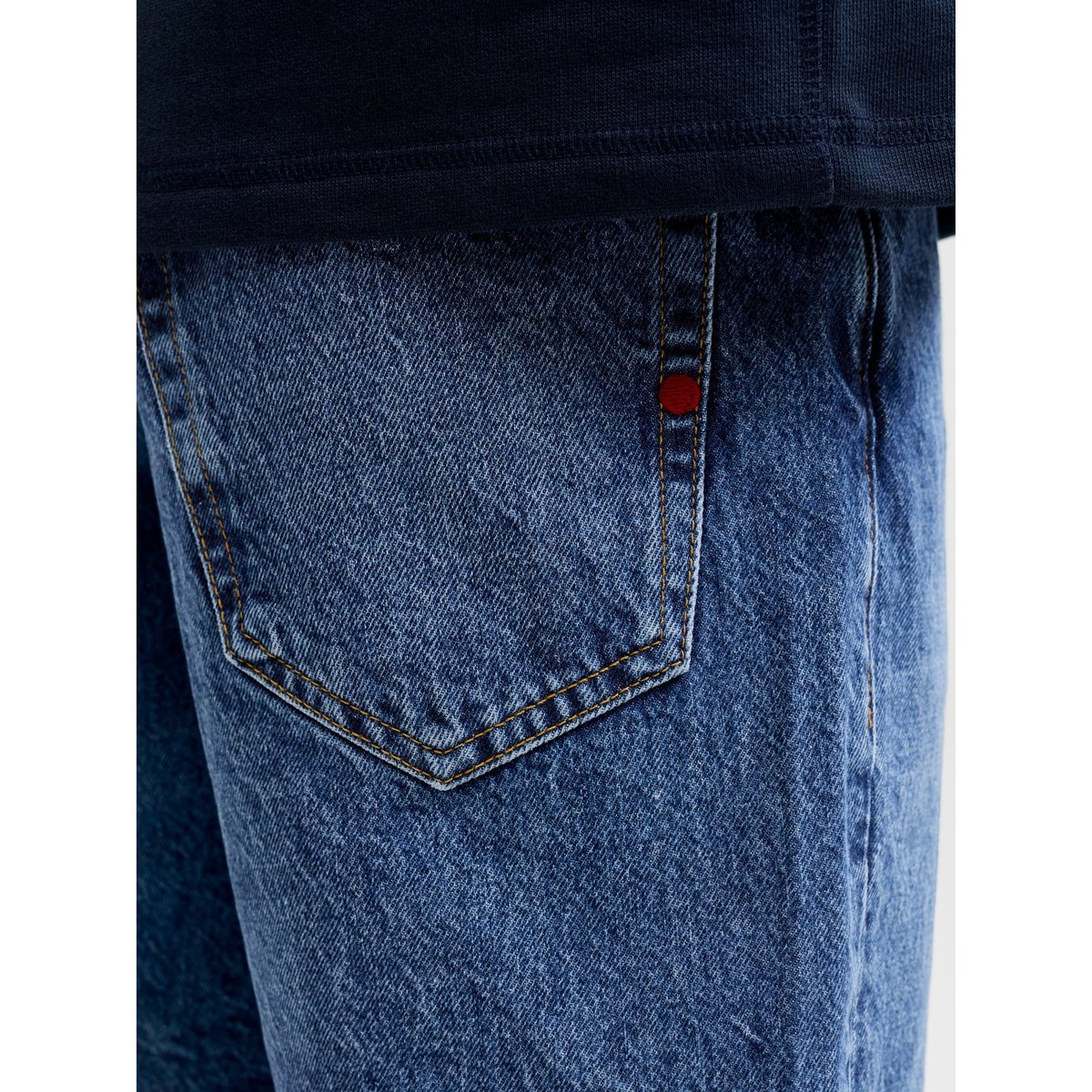 Short En Denim blue denim, JACK & JONES