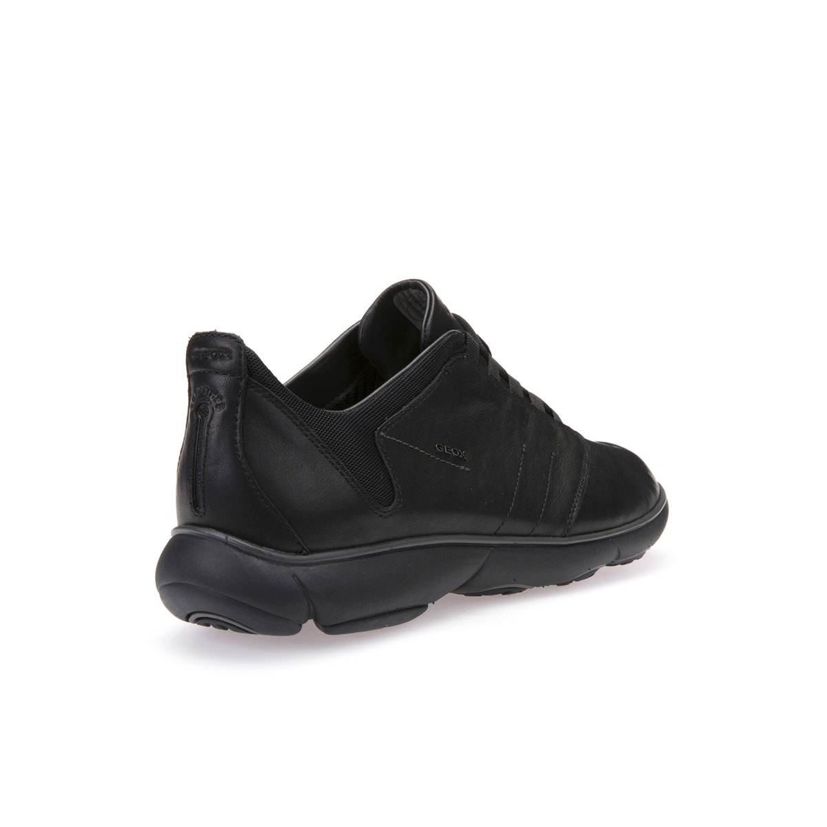 Baskets cuir Nebula noir, GEOX