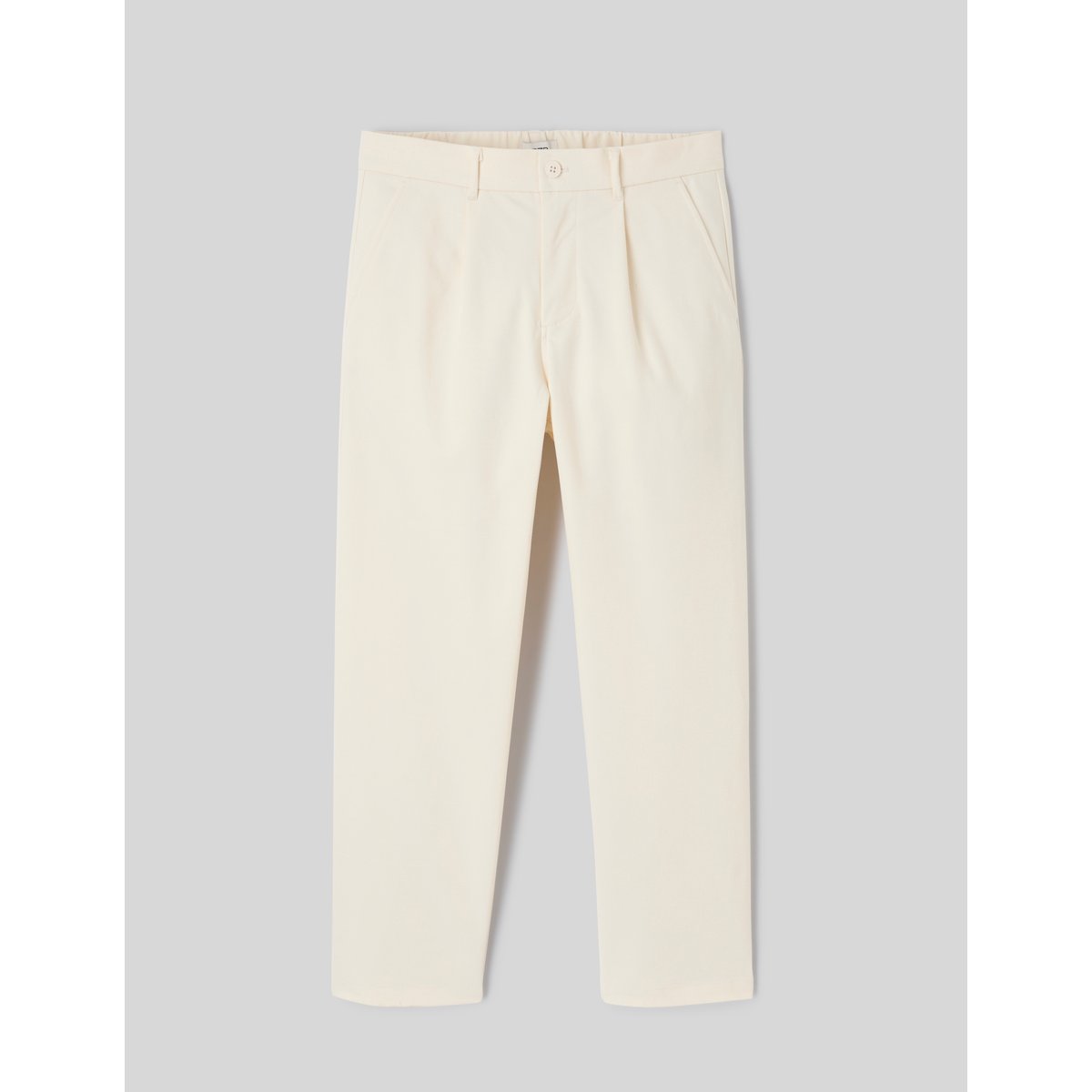 Pantalon à pinces naturel, BZB