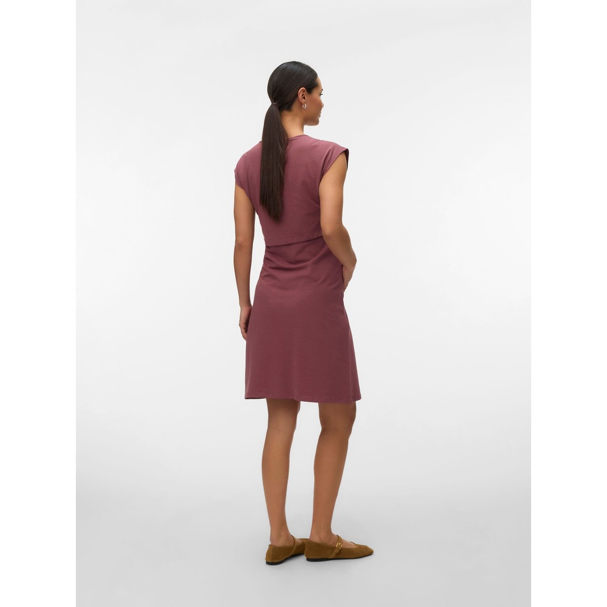 Robe rose brown 1, MAMA LICIOUS
