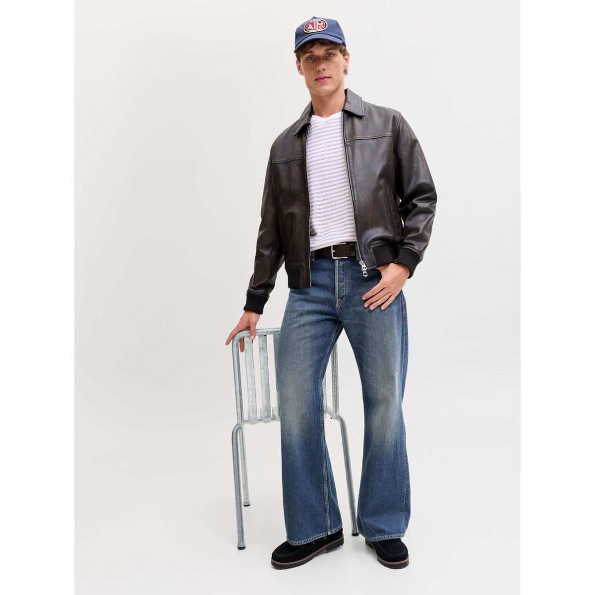 Jean Coupe Évasée blue denim 1, JACK & JONES