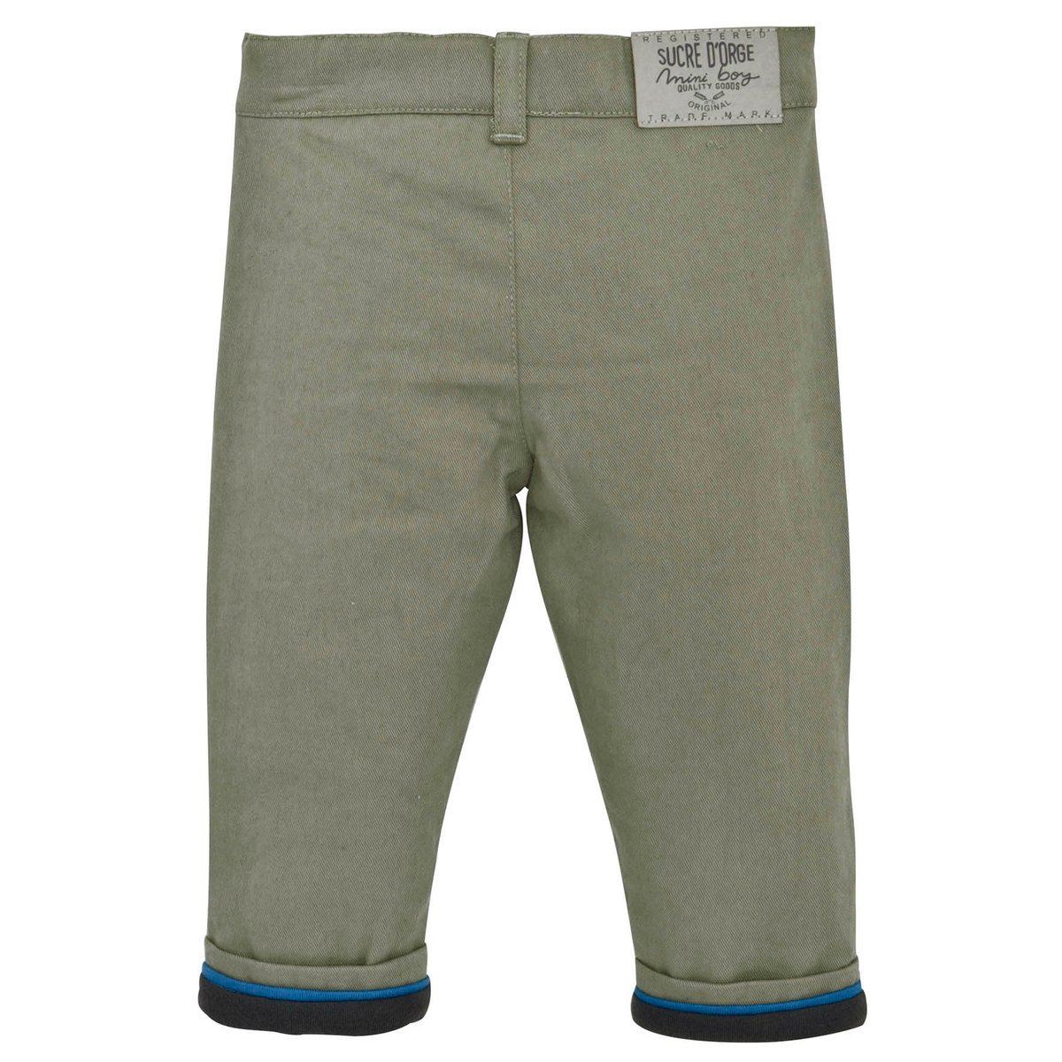Sweat + pantalon bebe garcon kaki vert, SUCRE D'ORGE