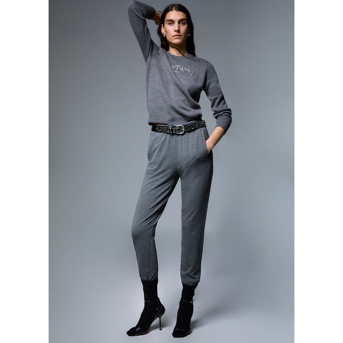 Pantalon de jogging gris, LIU JO