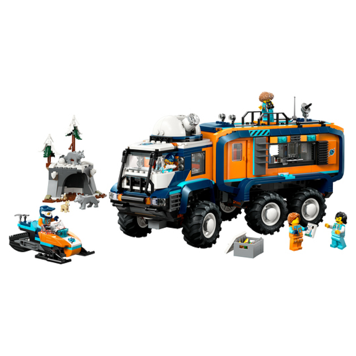 60471 -  Le camion scientifique des explorateurs en Arctique couleur unique, LEGO