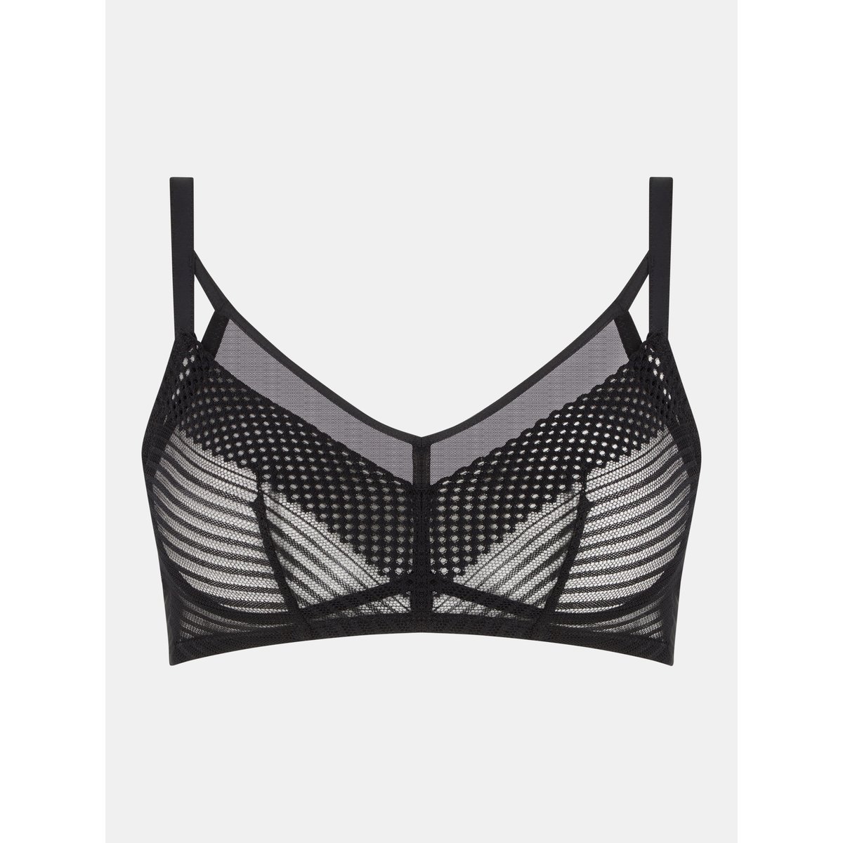 Soutien-gorge sans armature maintien PLAY noir, CHANTELLE PULP