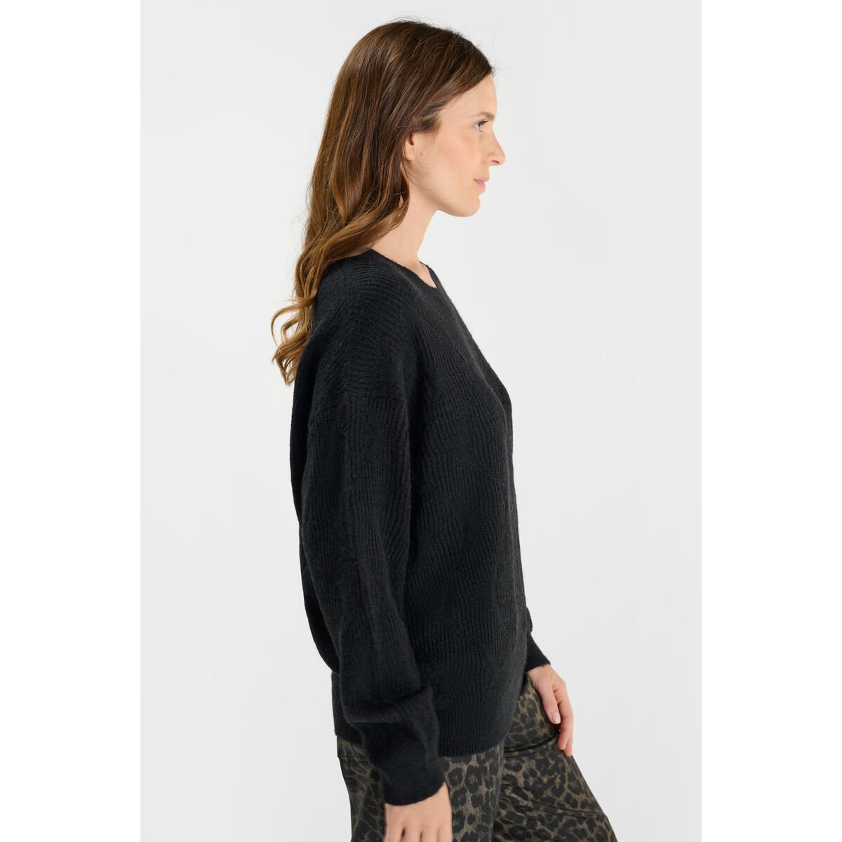 Pull ZELENA black, LE TEMPS DES CERISES