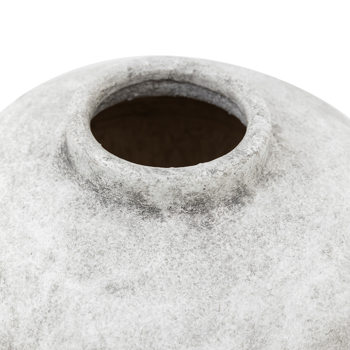 Teguise 26cm Ceramic Urn Vase grey, ÉDITÉ
