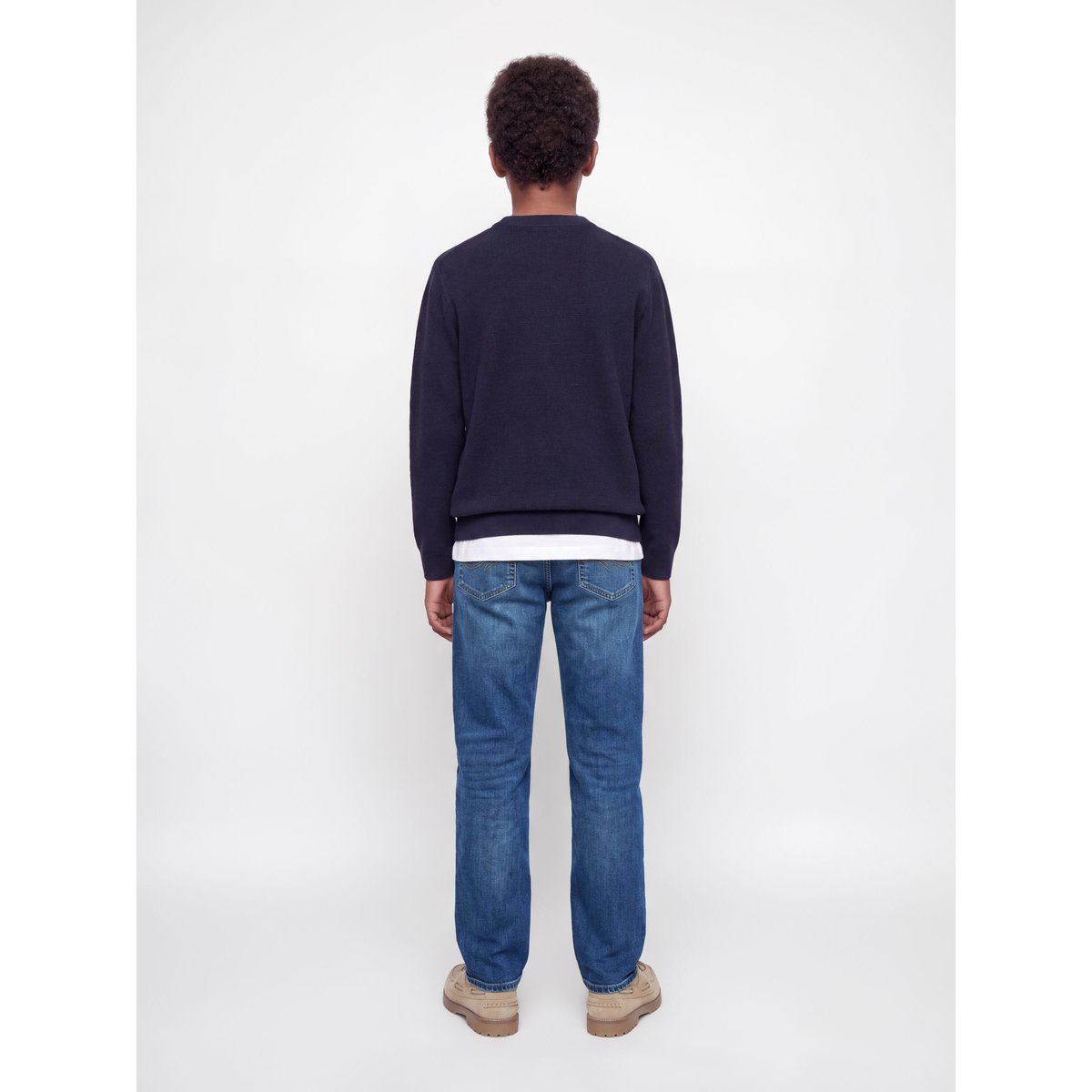Coupe Regular blue denim 1, JACK & JONES JUNIOR