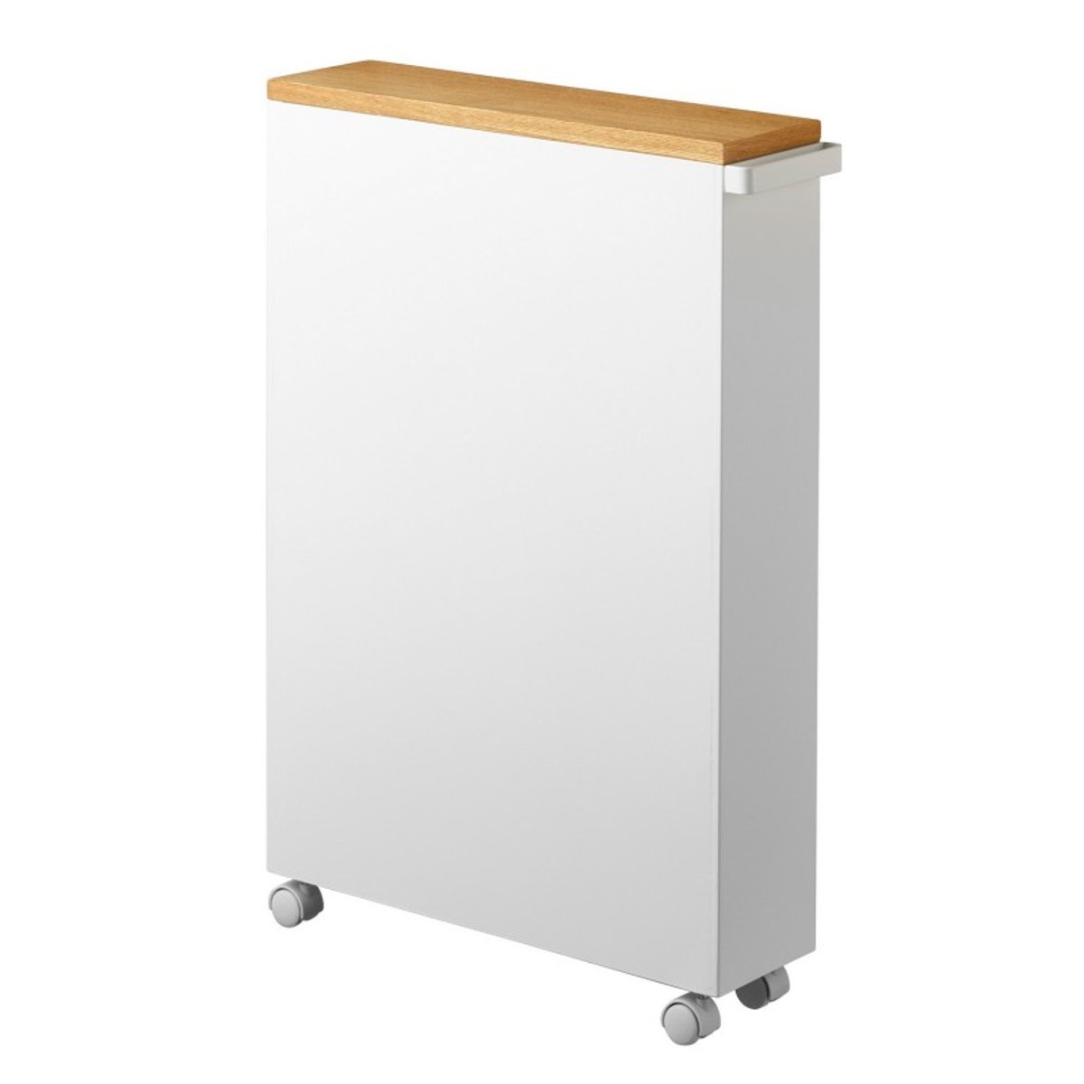 Meuble rangement étroit wc TOWER blanc, YAMAZAKI