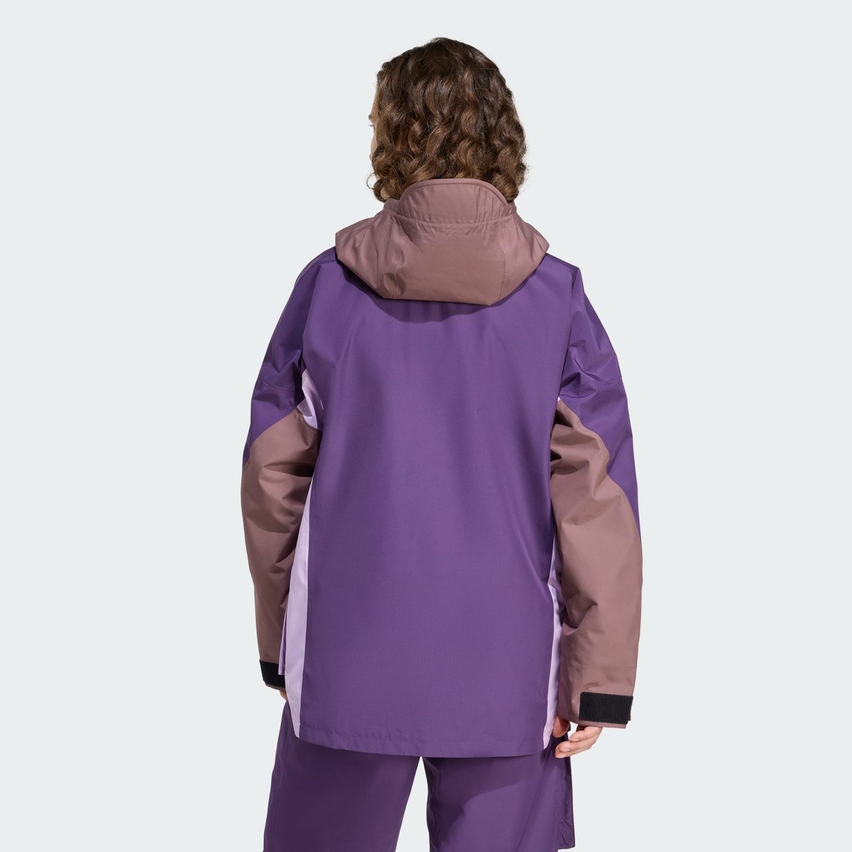 Anorak Doublé Terrex Xploric 2 Couches Climaproof Anorak Doublé Terrex Xploric 2 Couches Climaproof powder plum / aurora plum / earth strata, adidas Performance
