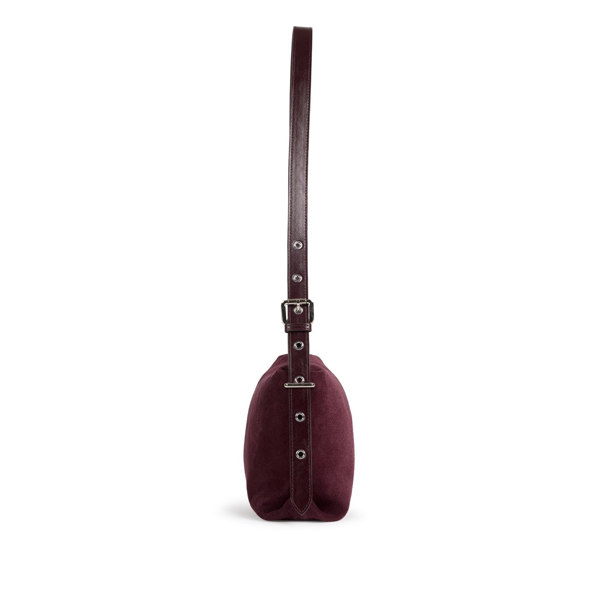 Sac besace en cuir, BERRY prune, NAT & NIN