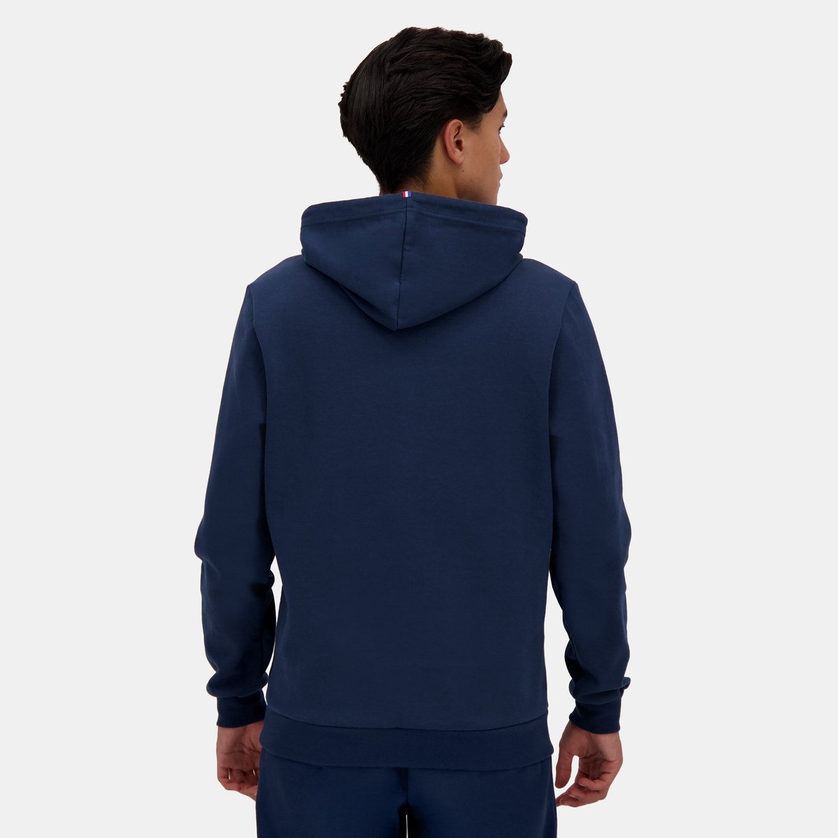 Sweat à capuche essentiel bleu, LE COQ SPORTIF