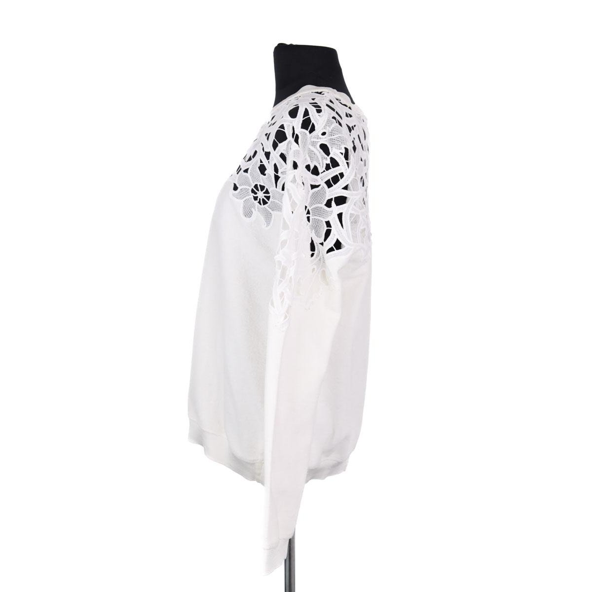 Pull - Très Bon État blanc, SANDRO